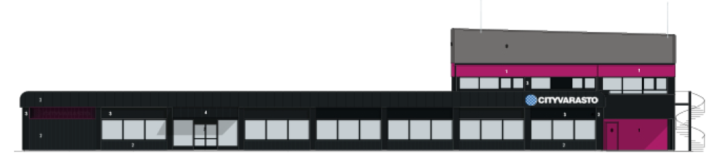 Cityvarasto Oyj:lle uusi toimipiste Hämeenlinnan Kankaantaustalle