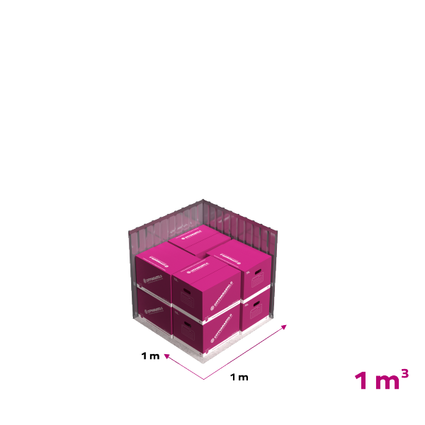 Cityvaraston 1 m² pienvarasto